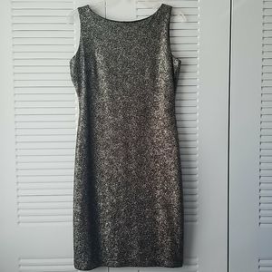 Onyx nite Gold Glam Party Dress